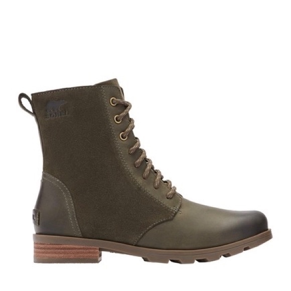 Sorel Shoes - NWT Sorel Emelie Waterproof Combat Boot 8